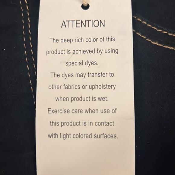 Dark blue denim shorts - Picture 8 of 9